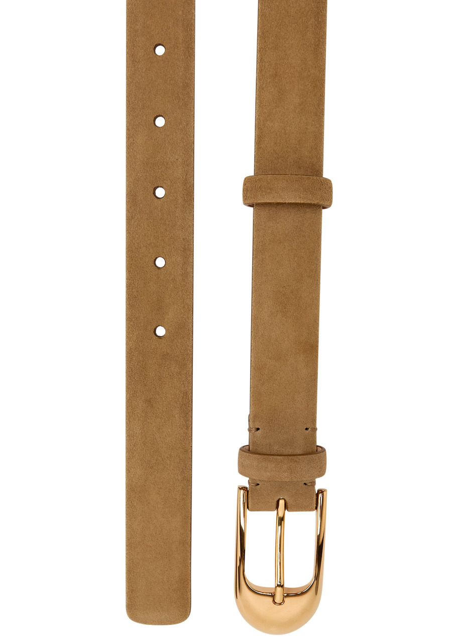 Khaite Dome Suede Belt - 3