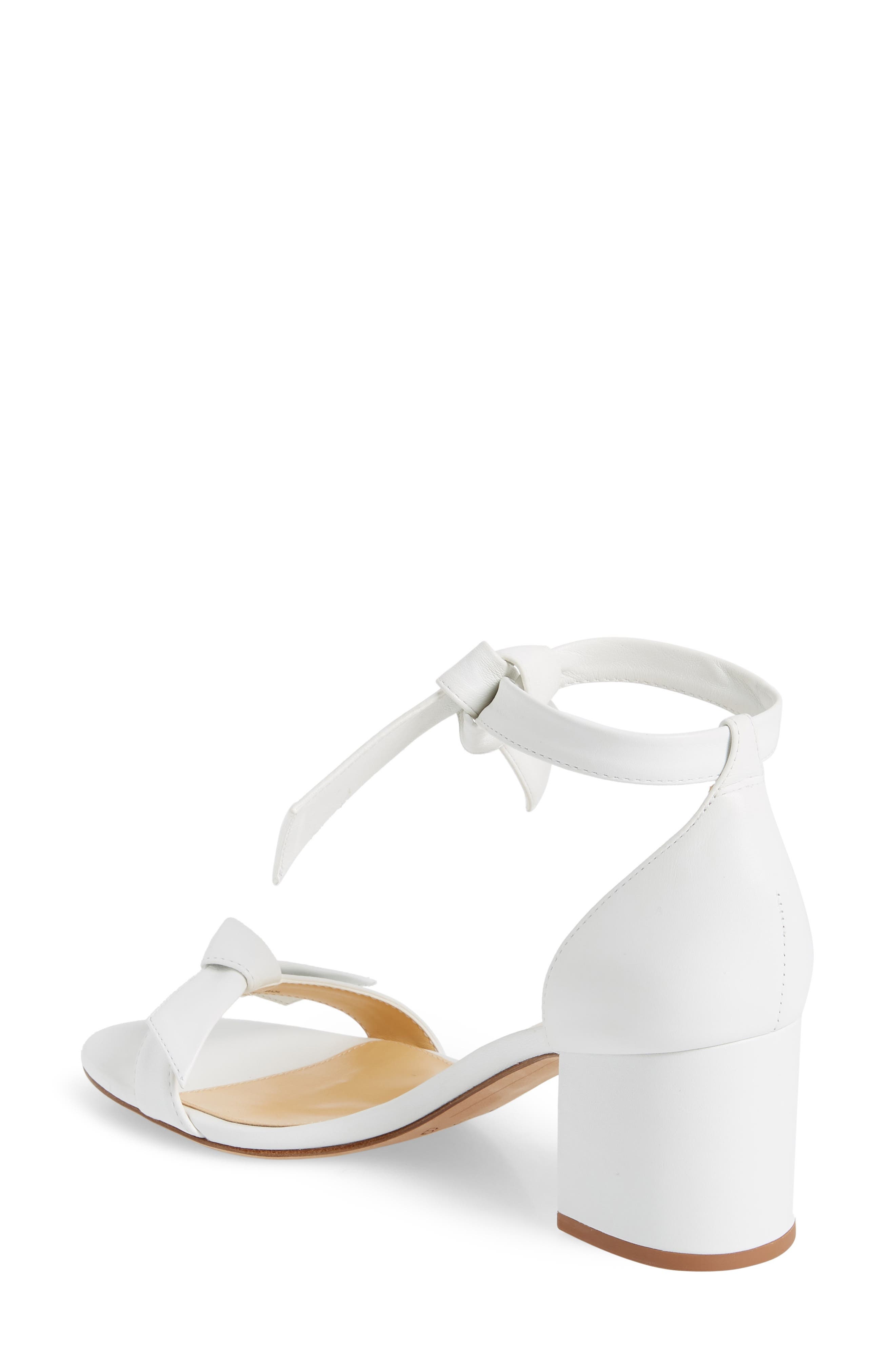 Alexandre Birman Clarita Block Heel Sandal in White at Nordstrom - 2