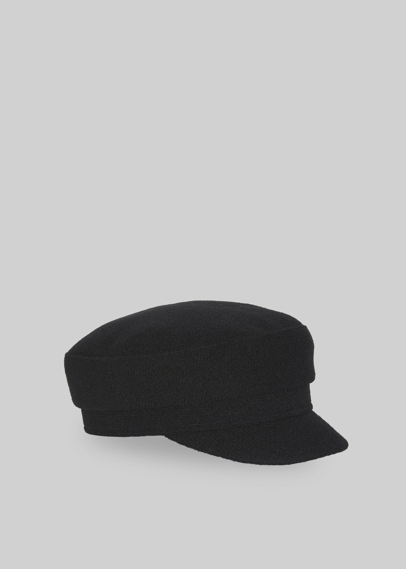 Corbet Newsboy Cap - Black 3