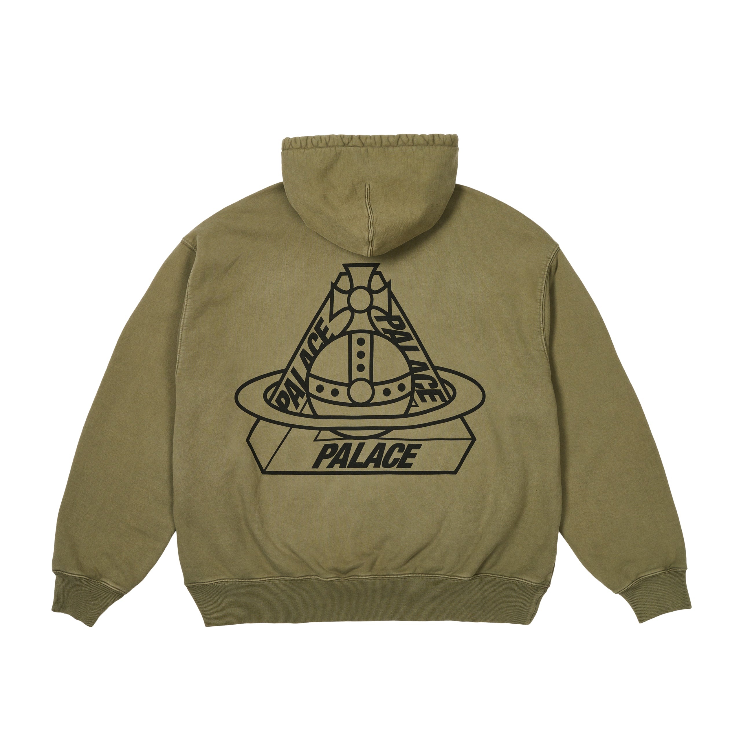 PALACE VIVIENNE WESTWOOD HOOD OLIVE - 1