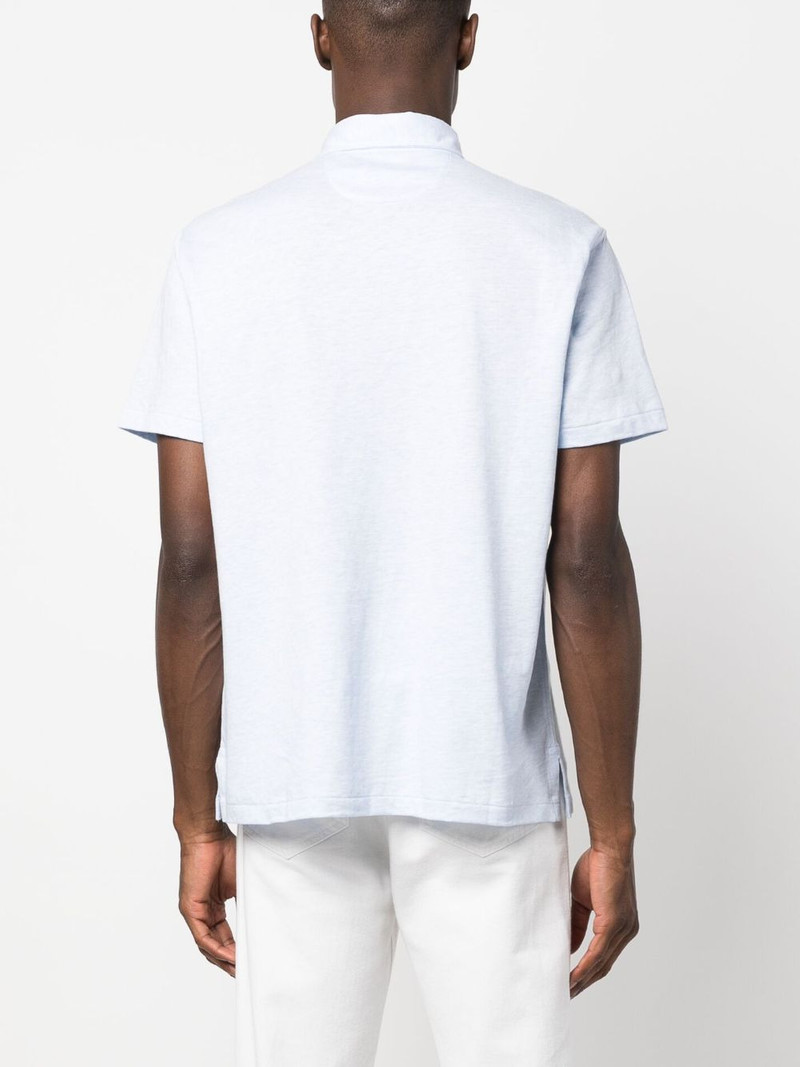 embroidered-logo short-sleeve polo shirt 4