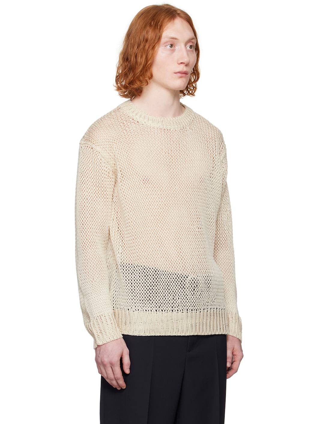 Off-White Crew-Neck Sweater - 2