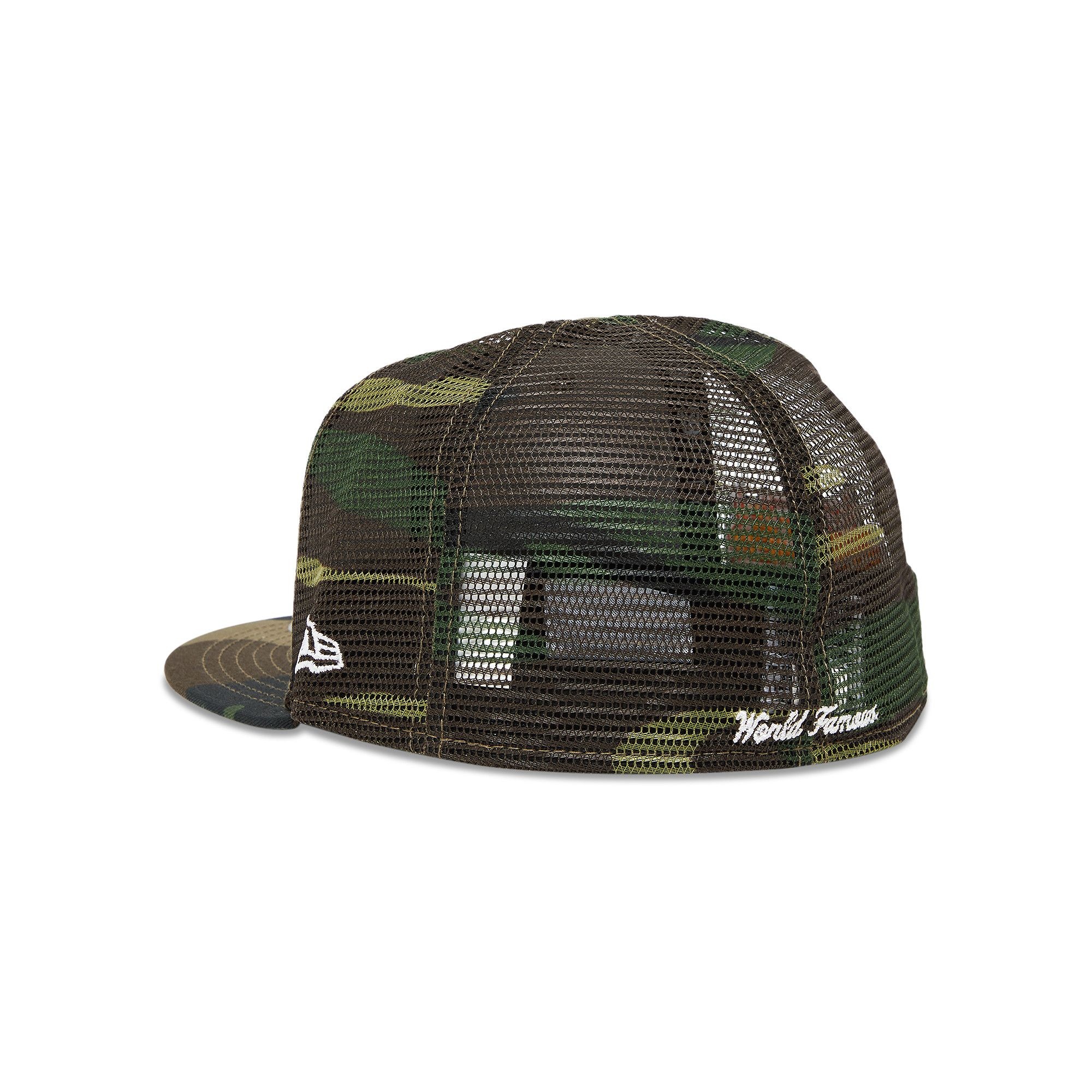 Supreme Box Logo Mesh Back New Era 'Woodland Camo' - 3