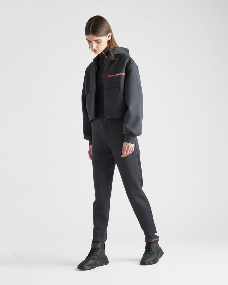 Prada Recycled double jersey sweatshirt outlook