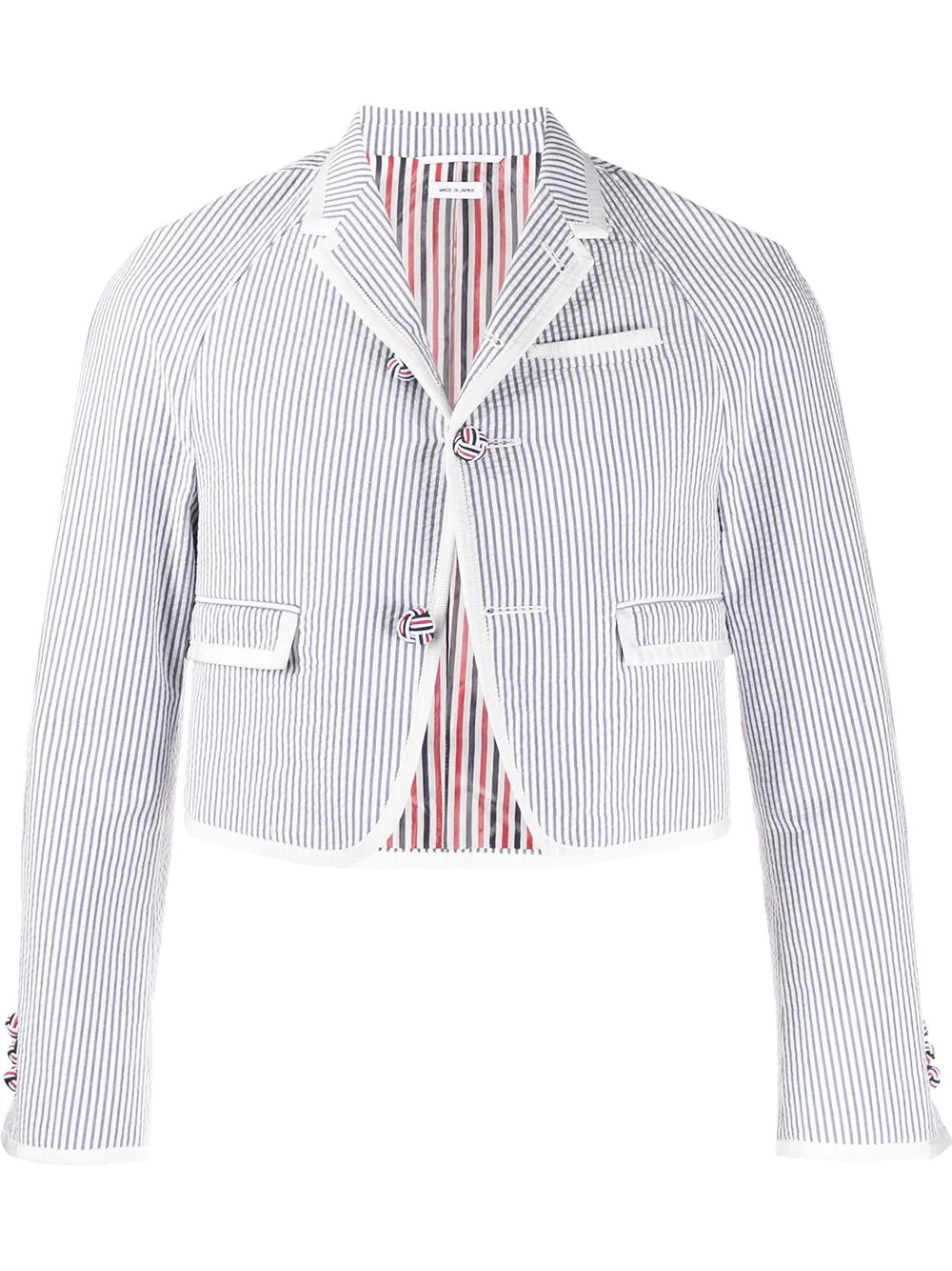 Rugby Striped Raglan Sport Jacket - 1