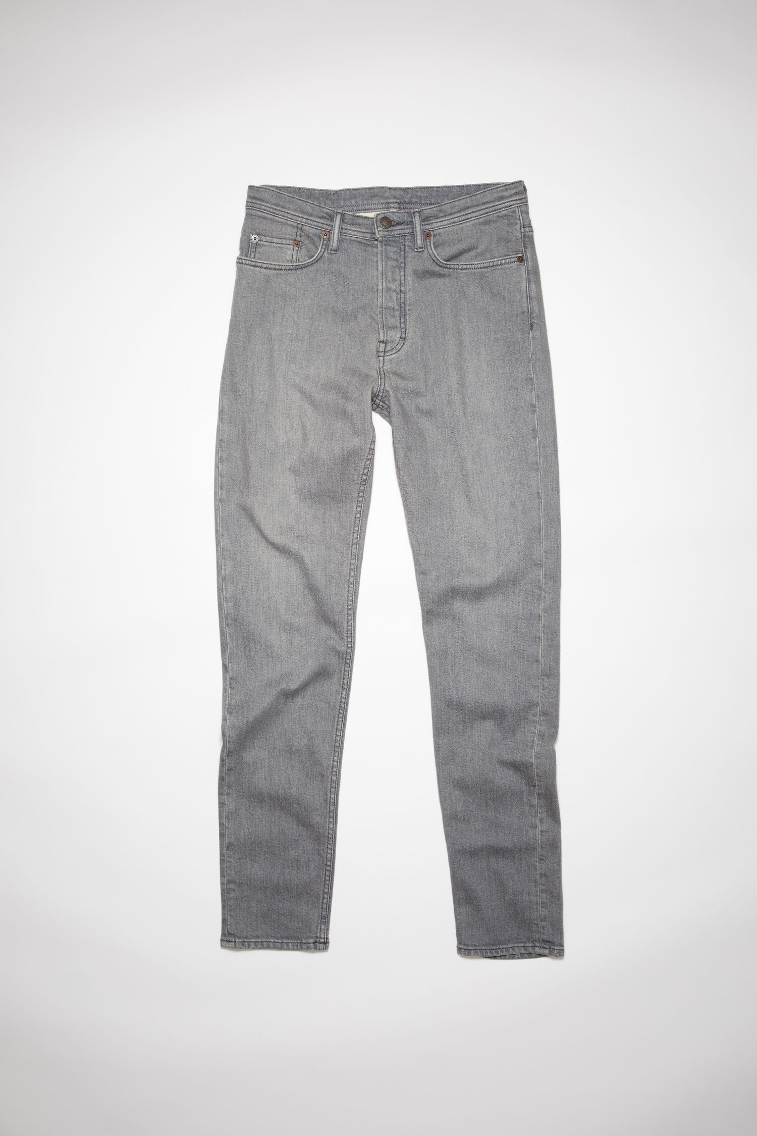 Slim tapered jeans - Grey - 5