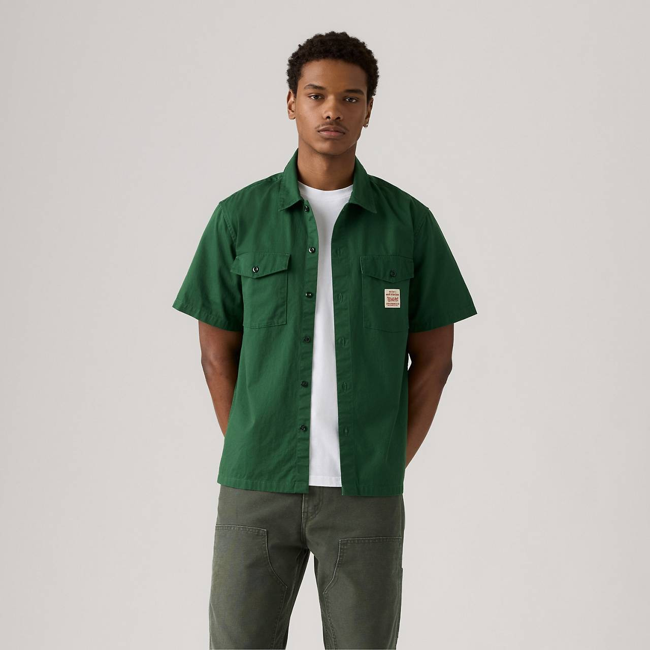 SHORT-SLEEVE WORKER SHIRT - 2