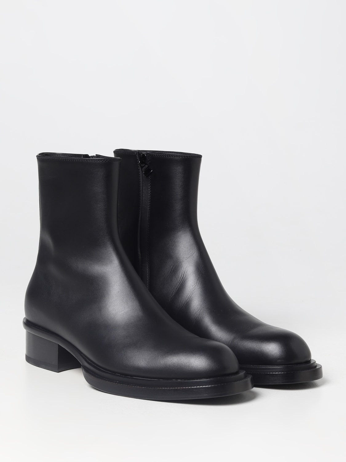 Alexander McQueen Stack ankle boots in leather - 2