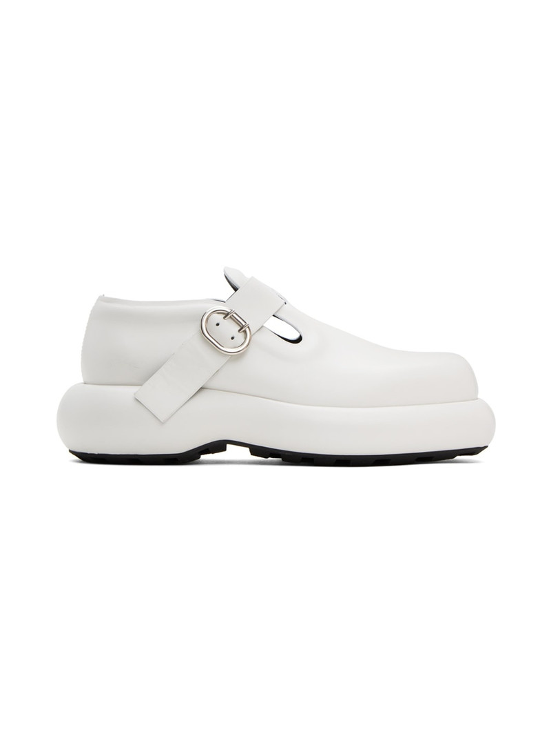 White Buckle Oxfords 1