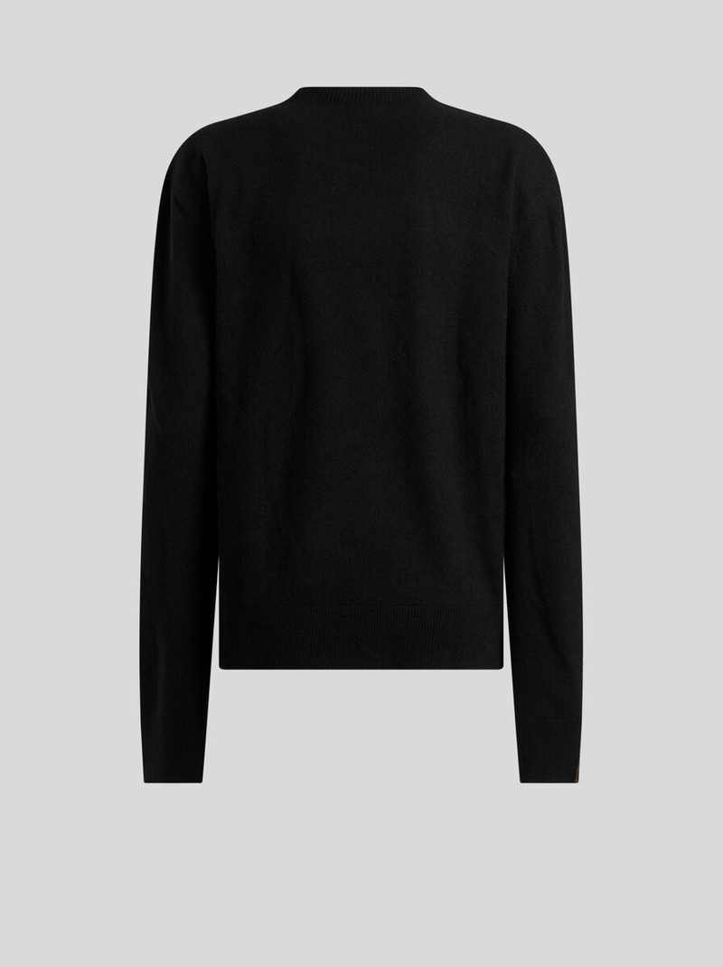 SWEATER WITH METALLIC PRINT 4