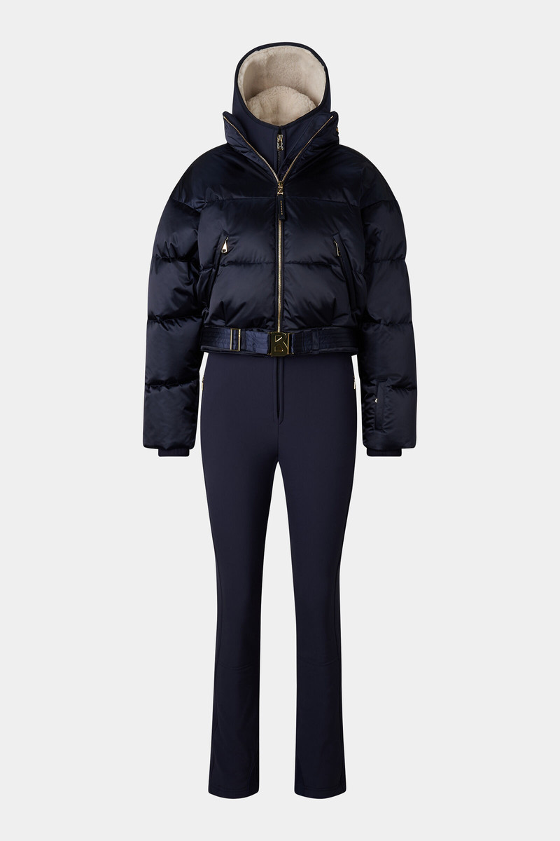 2-in1 ski overall Aya in Navy blue 1
