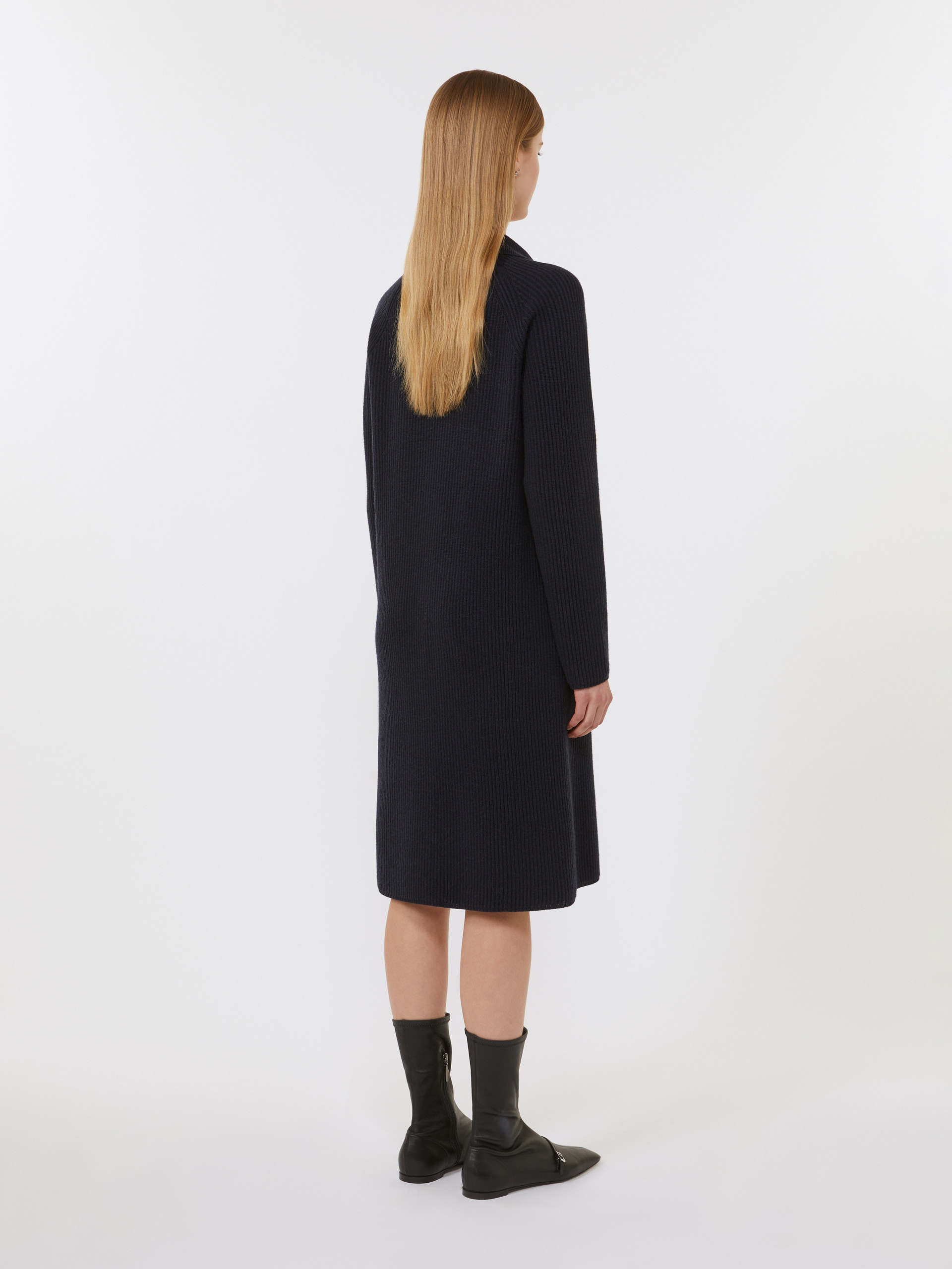MANA Relaxed-fit wool and cashmere dress - 4