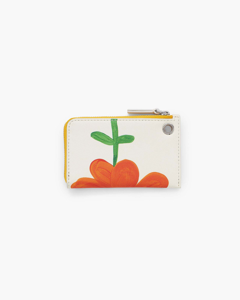 DAVID SHRIGLEY X MARC JACOBS TOP ZIP CHARM WALLET 3