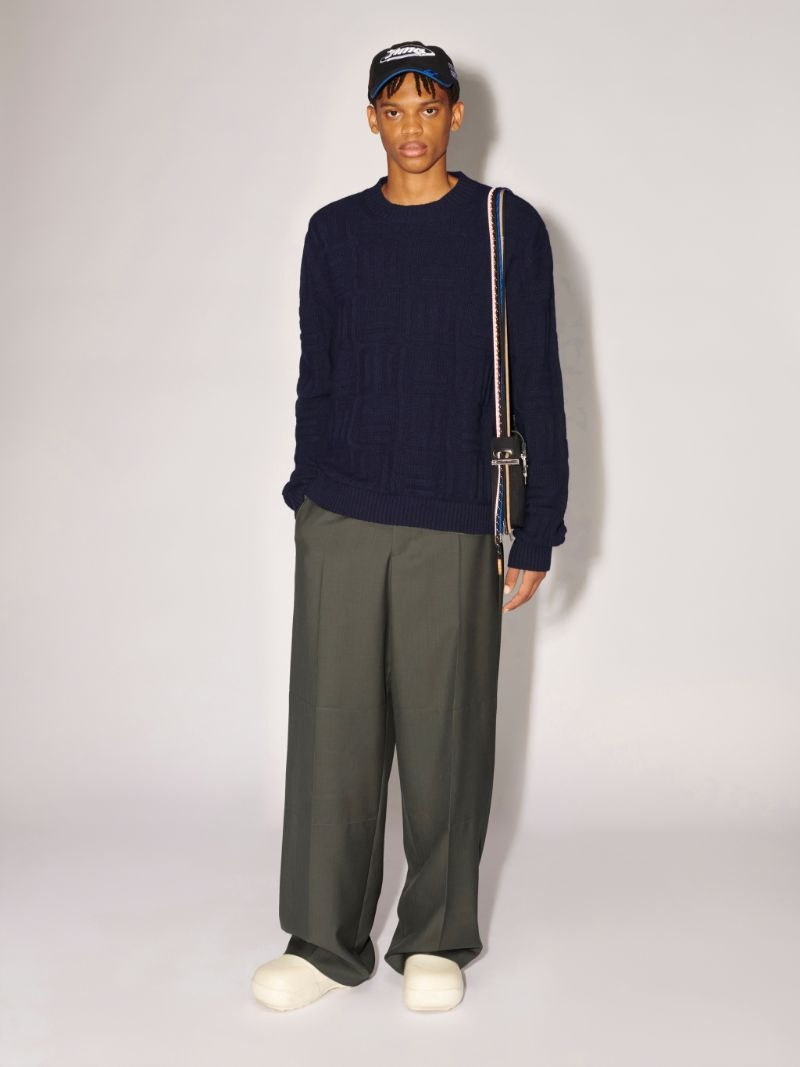 Ambush Monogram Knit Sweater outlook