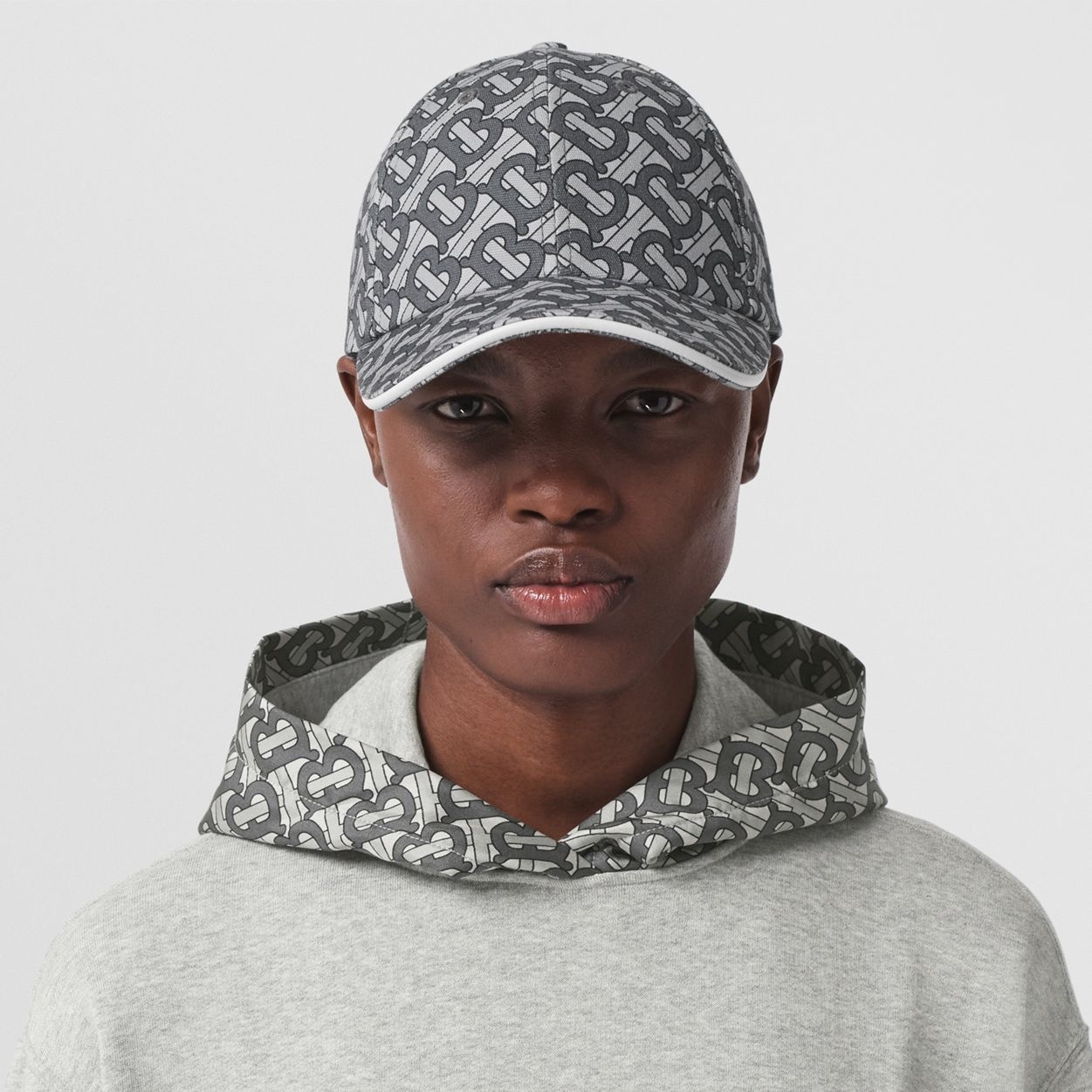 Monogram Print Cotton Baseball Cap - Online Exclusive - 3
