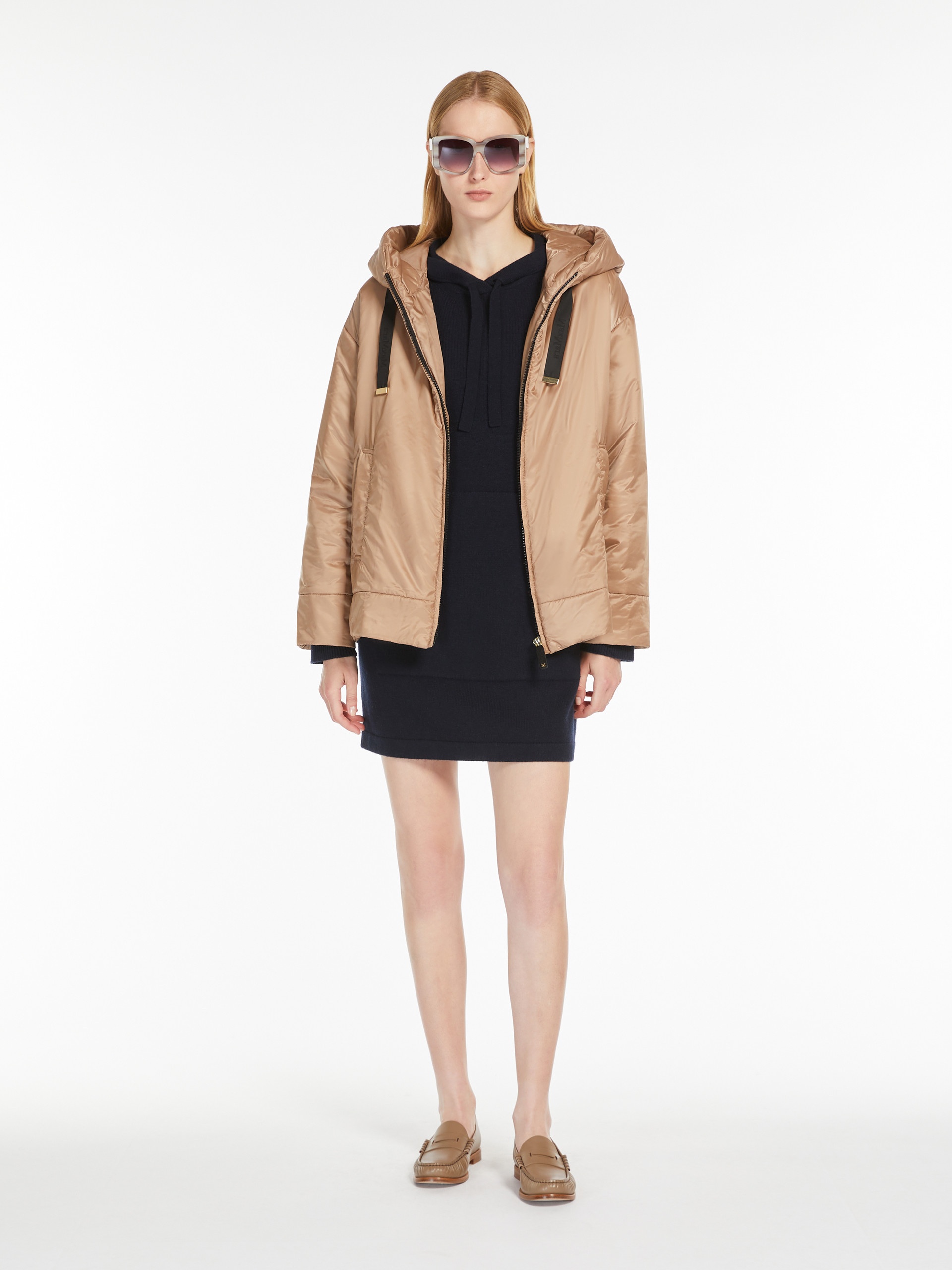 DARIA Water-repellent canvas padded sweatshirt - 2