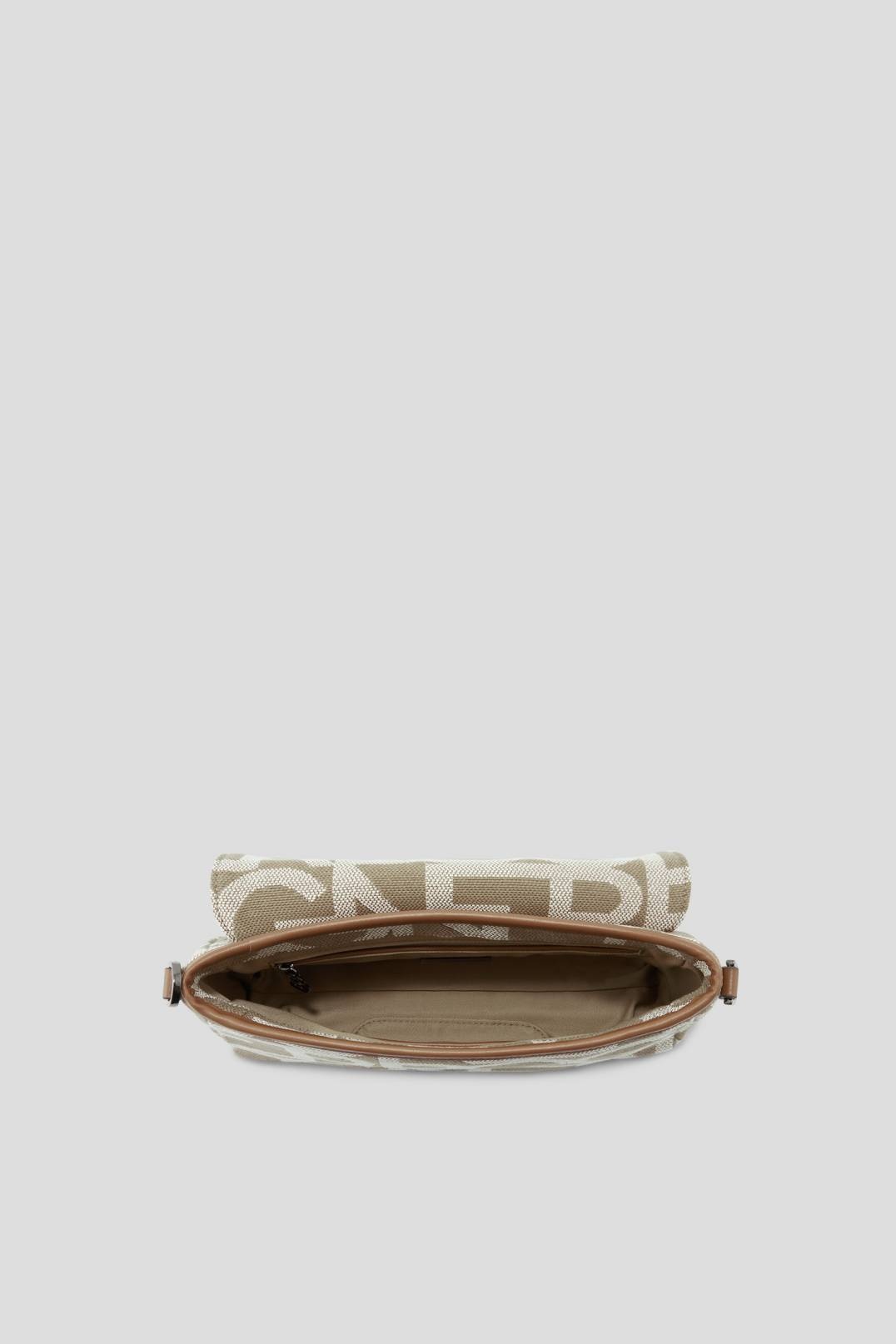 PANY NERA SHOULDER BAG IN BEIGE/WHITE - 4