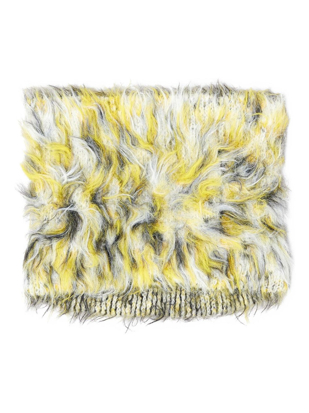 fur-texture neck warmer - 2