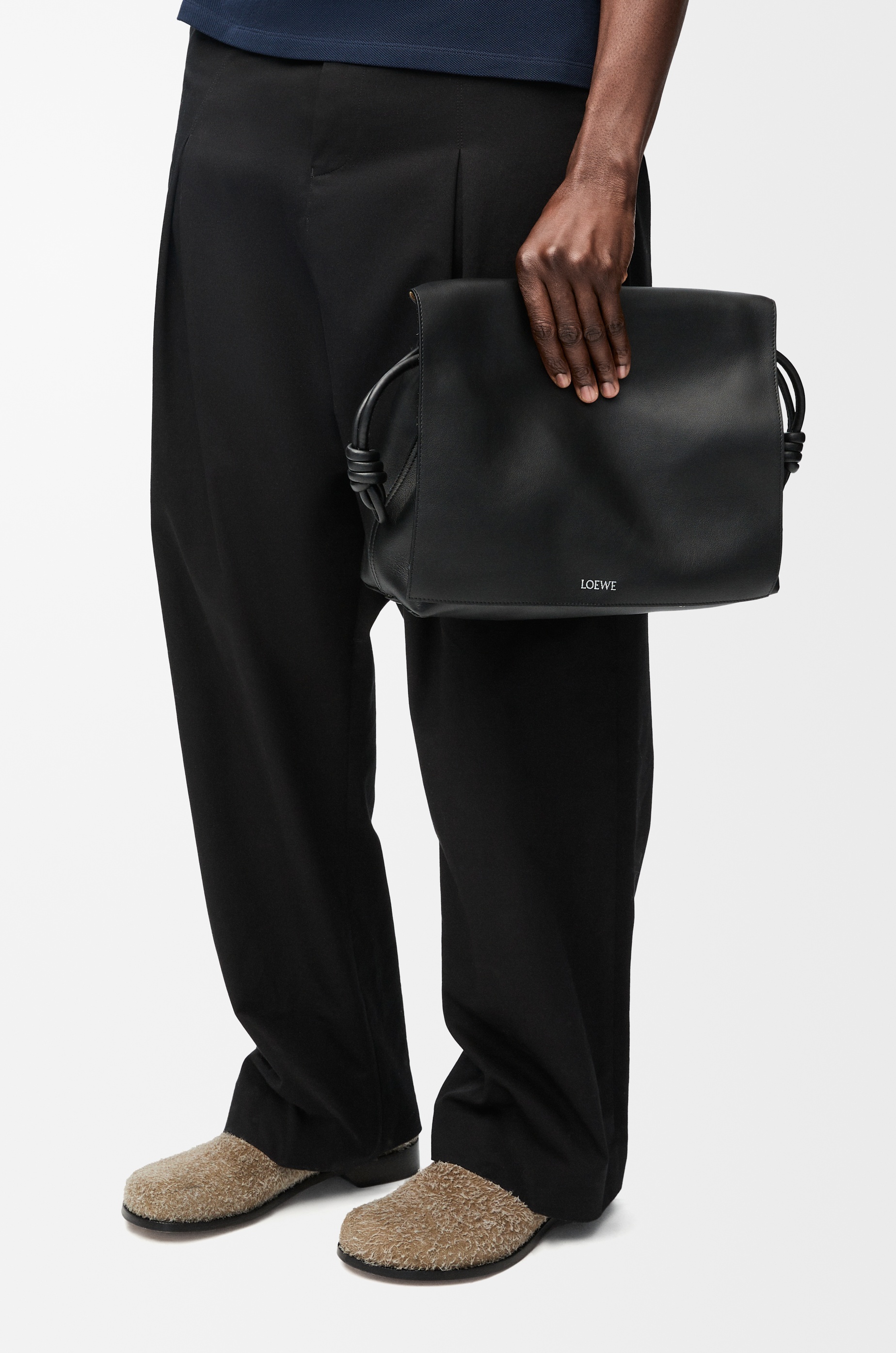 Flamenco satchel in shiny supple calfskin - 3