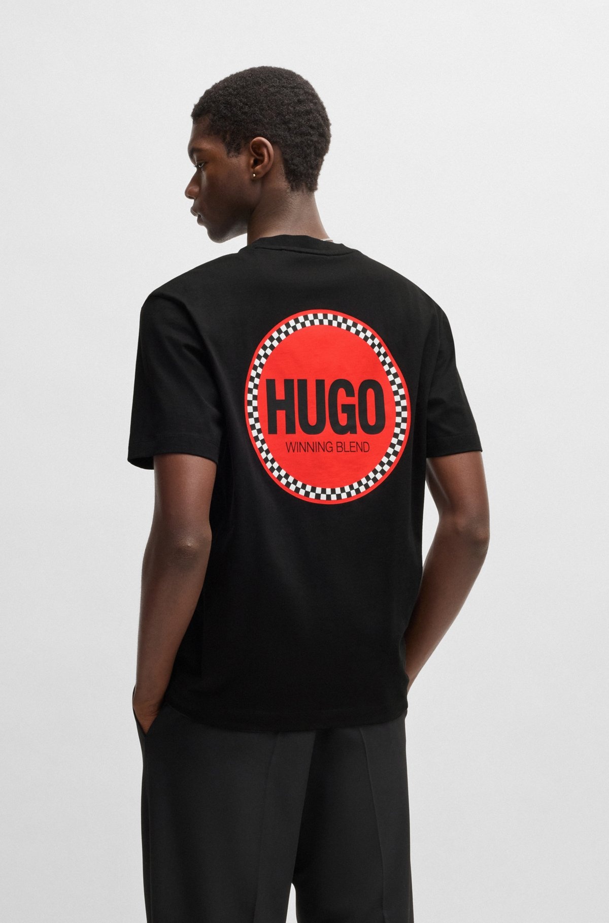 COTTON-JERSEY T-SHIRT WITH RACING LOGOS - 5