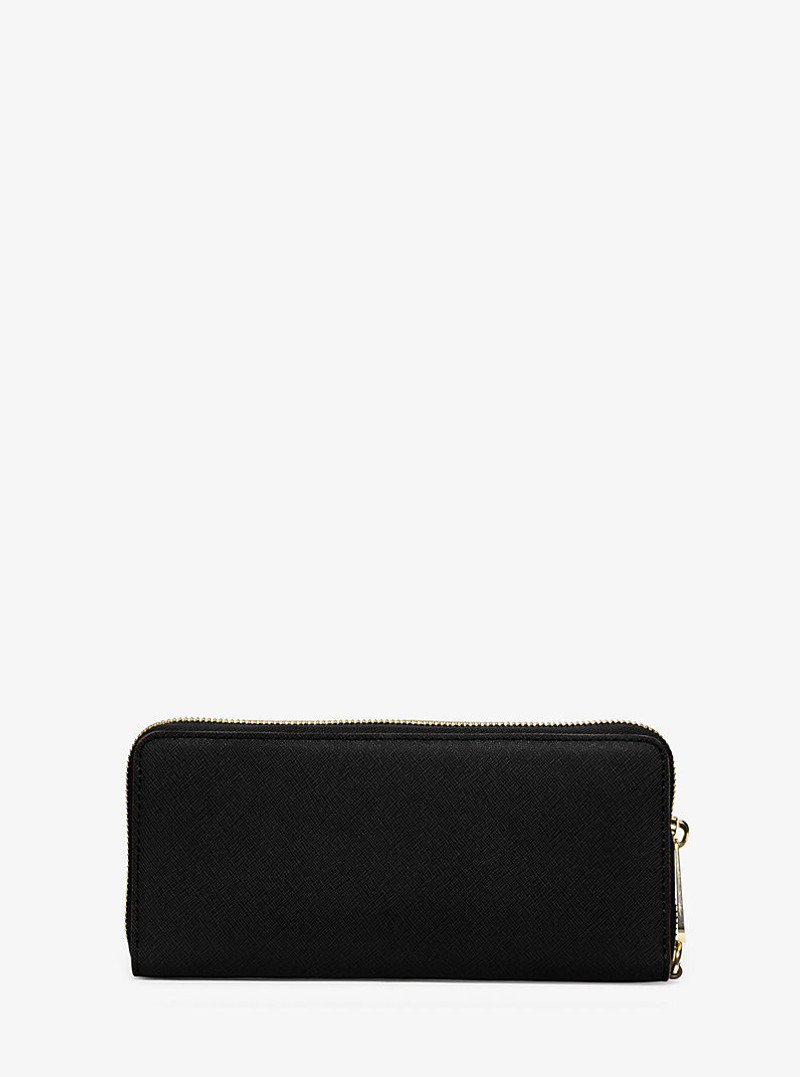 Leather Continental Wristlet 4