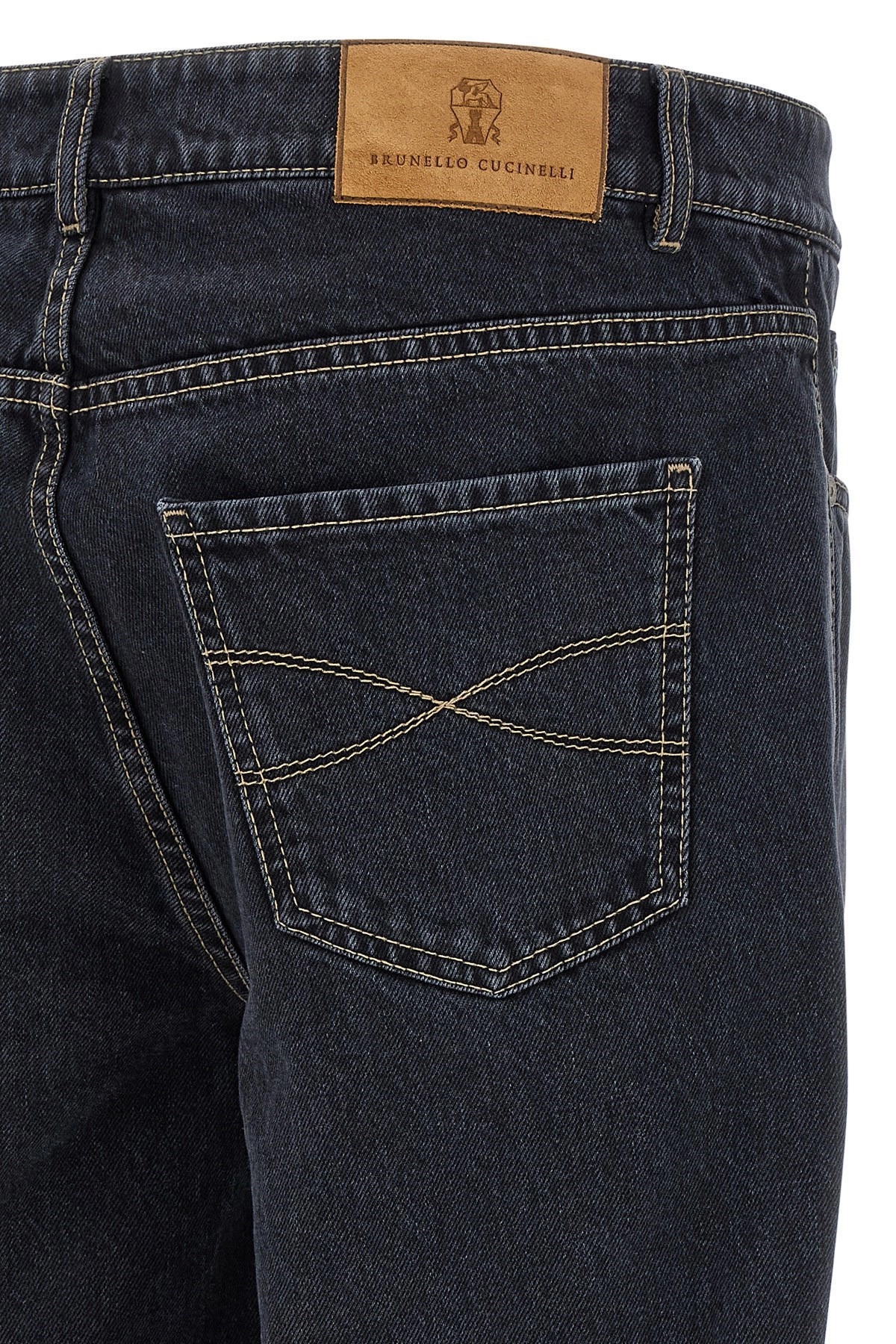 Garment-dyed jeans - 4