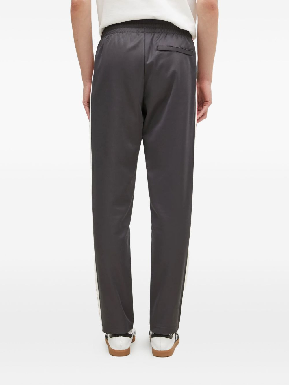 side-stripe trousers - 4