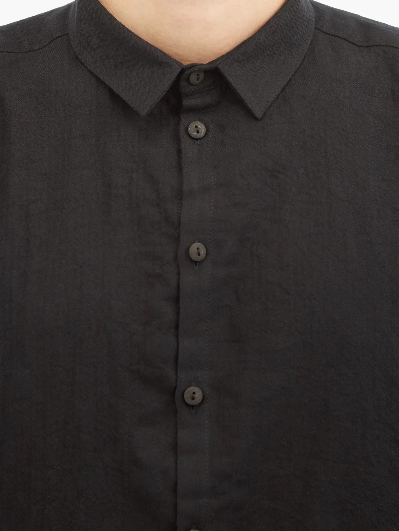 The Draughtsman cotton-blend shirt - 4