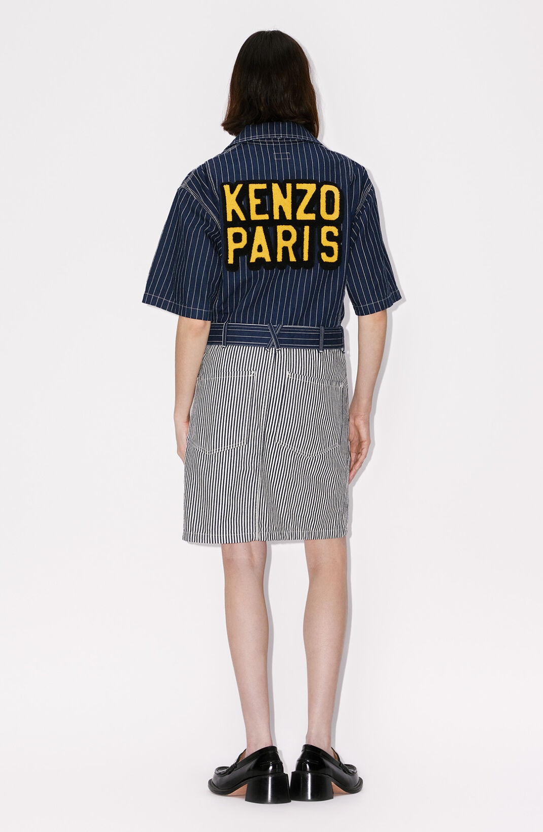 'KENZO Sera' denim shirt dress - 3