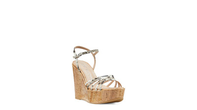 Stuart Weitzman SOIREE STRAPPY WEDGE SANDAL outlook