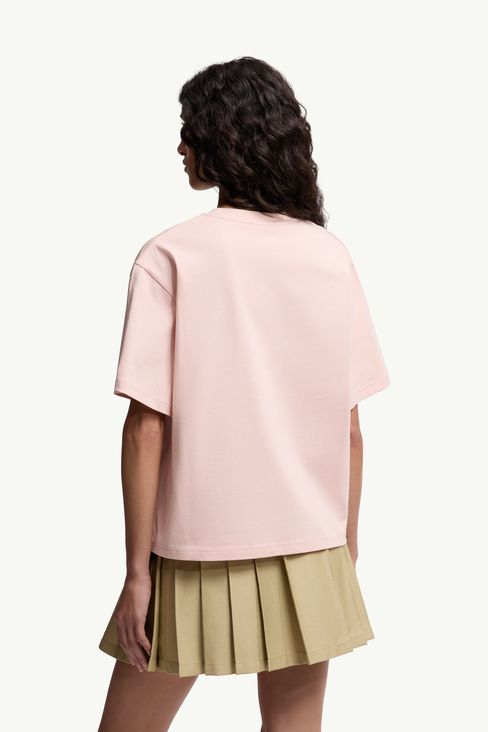 Embroidered Cherry Logo Cotton T-Shirt - 5