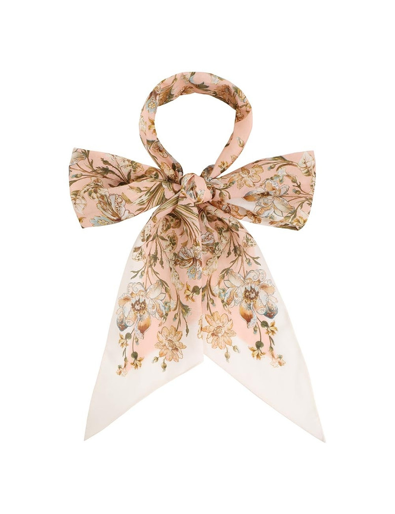 SILK COTTON NECK SCARF 1