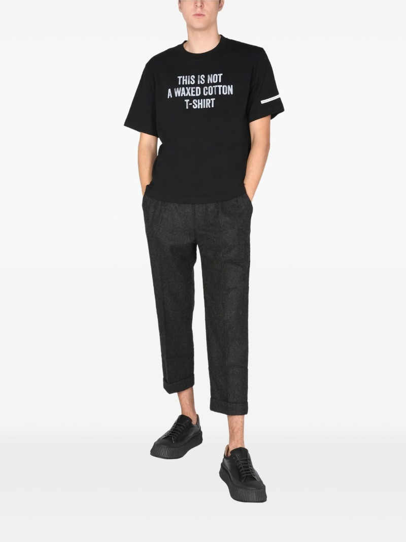 Barbour pocket-detail graphic-print T-shirt outlook