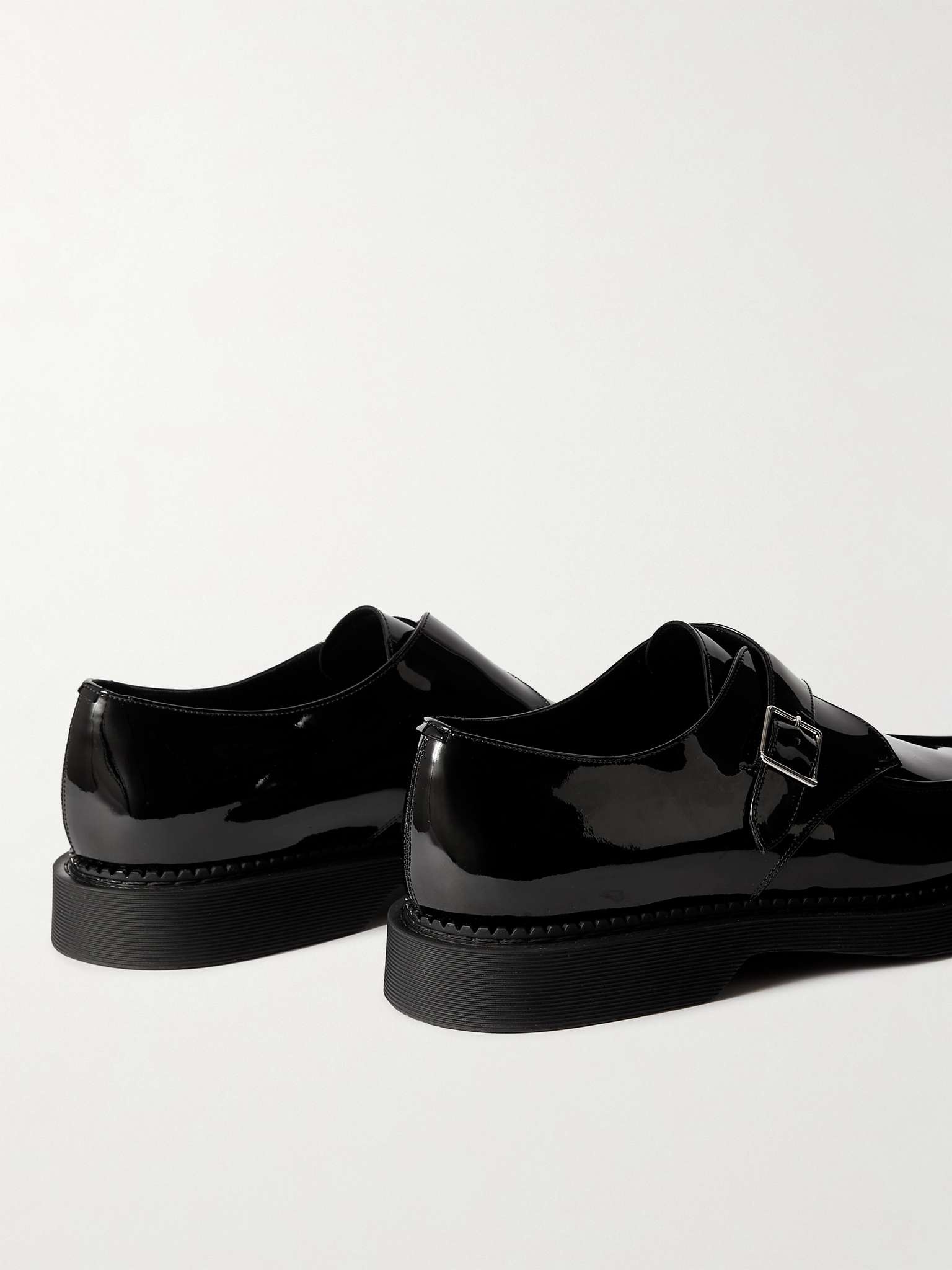 Anthony Patent-Leather Monk-Strap Shoes - 5