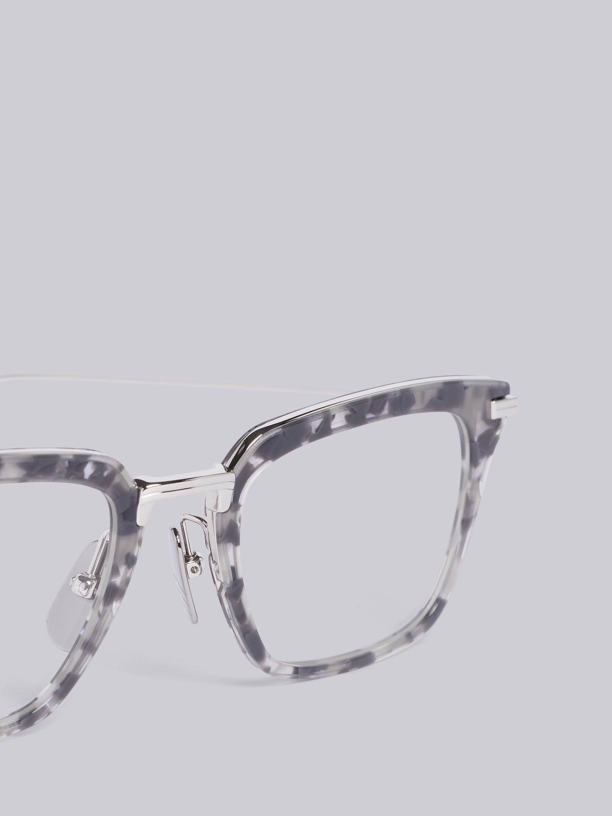 TB916 - Grey Tortoise Wayfarer Glasses - 2