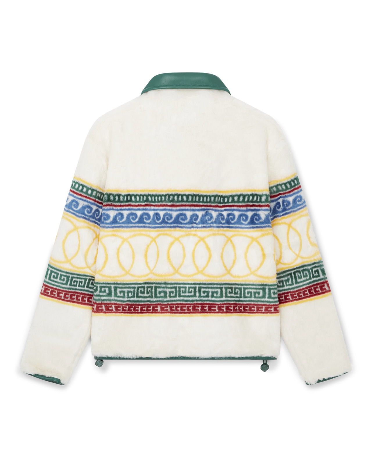 Les Anneaux Fur Pullover Jacket | Casablanca Paris - 2
