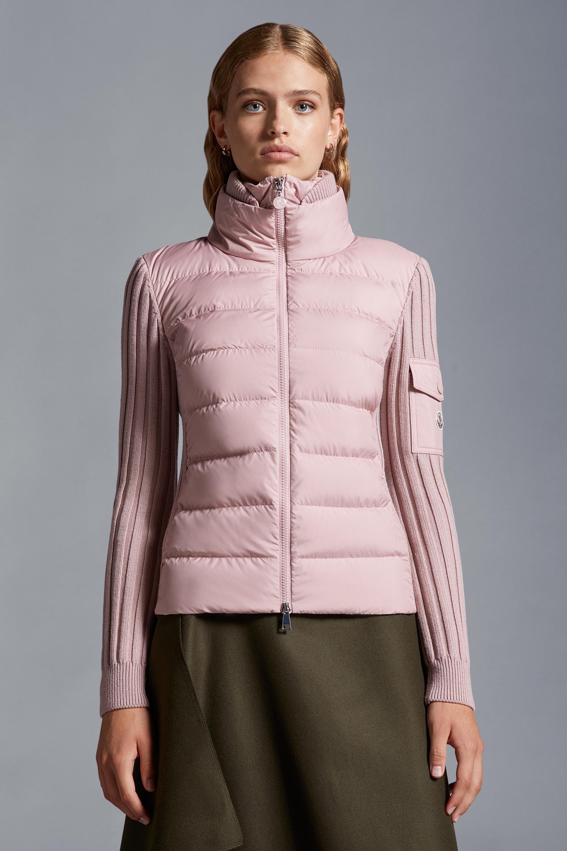 Padded Wool Cardigan - 3