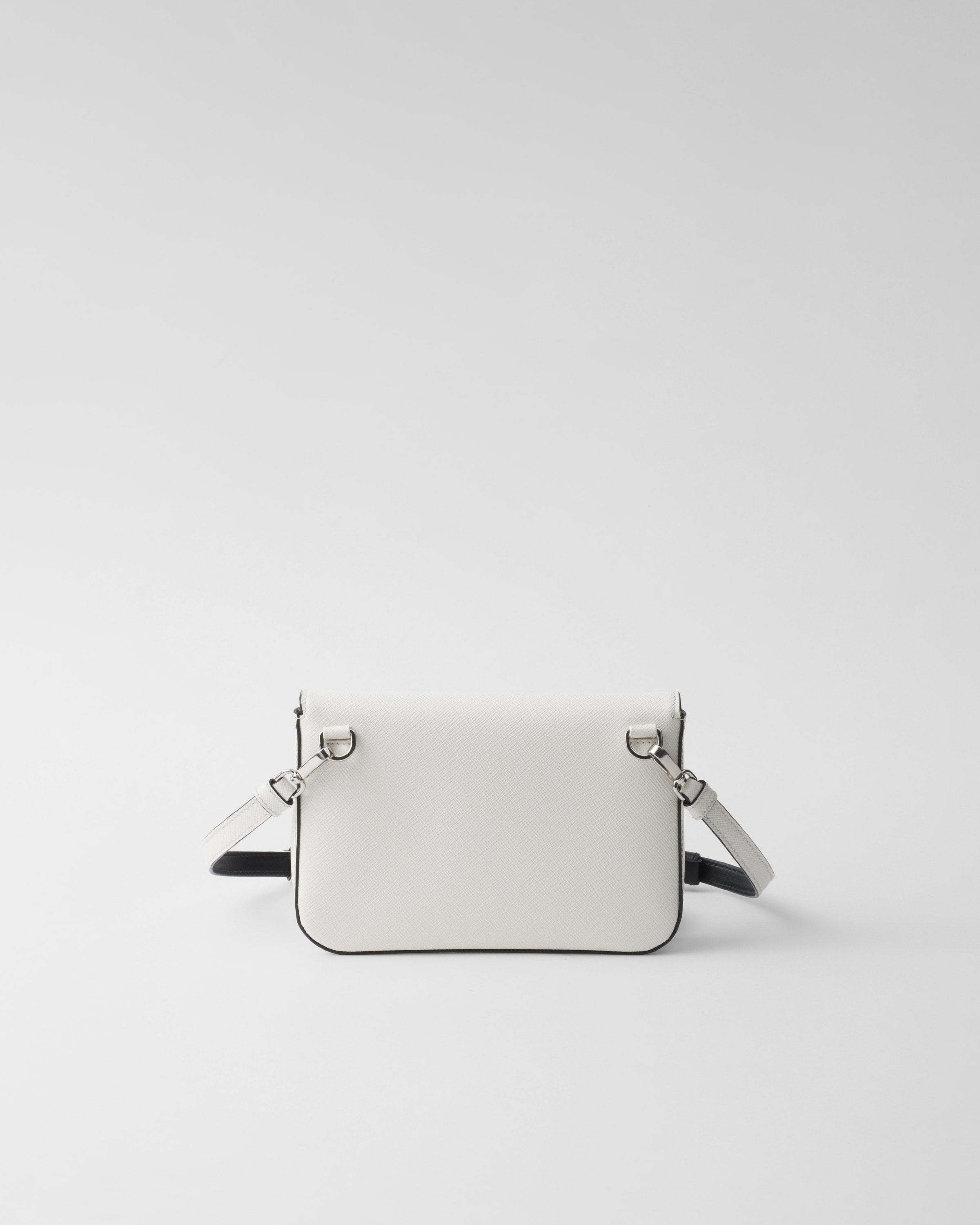Saffiano leather shoulder bag - 4