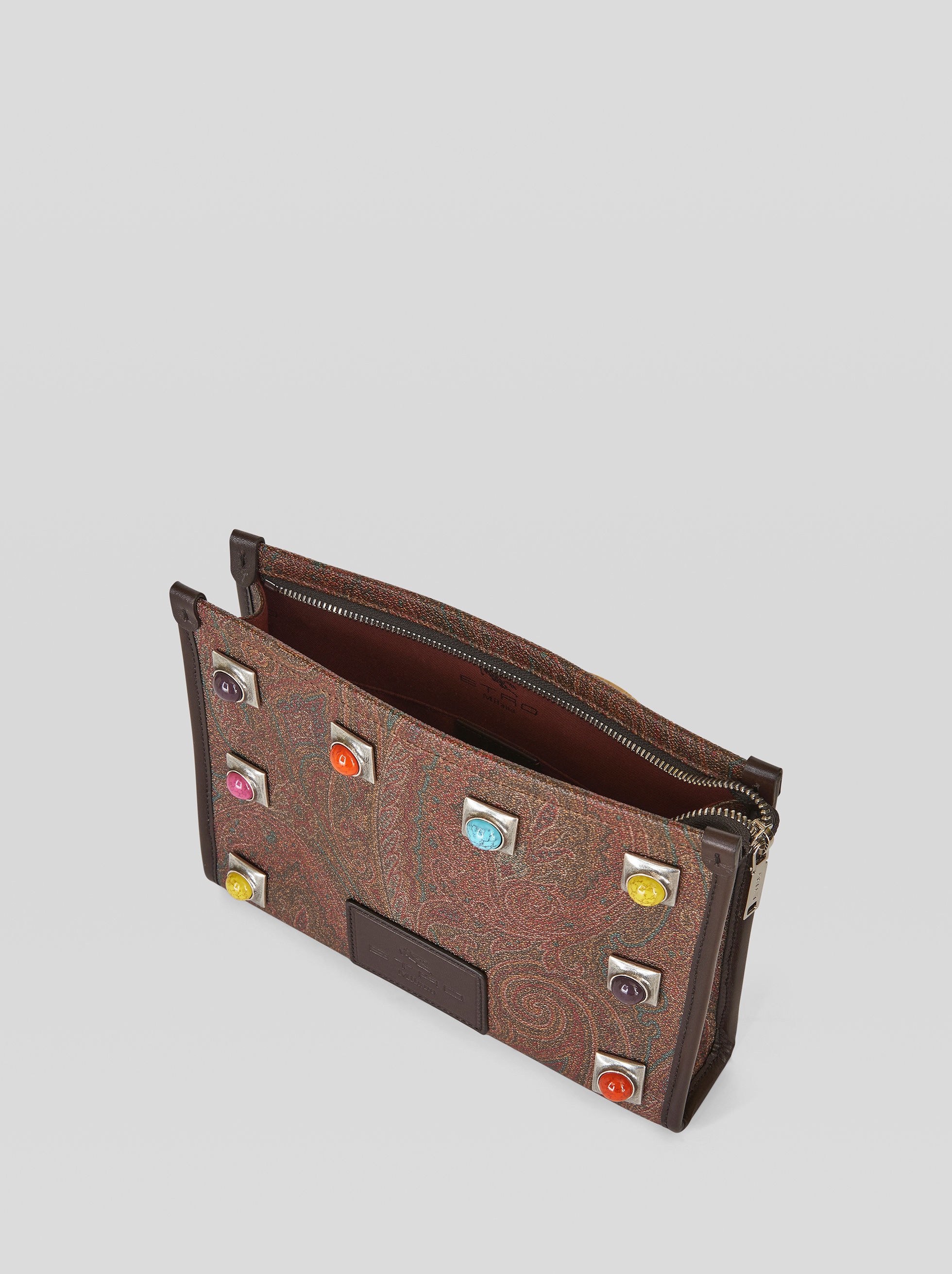 PAISLEY NÉCESSAIRE WITH MULTI-COLOURED STUDS - 4