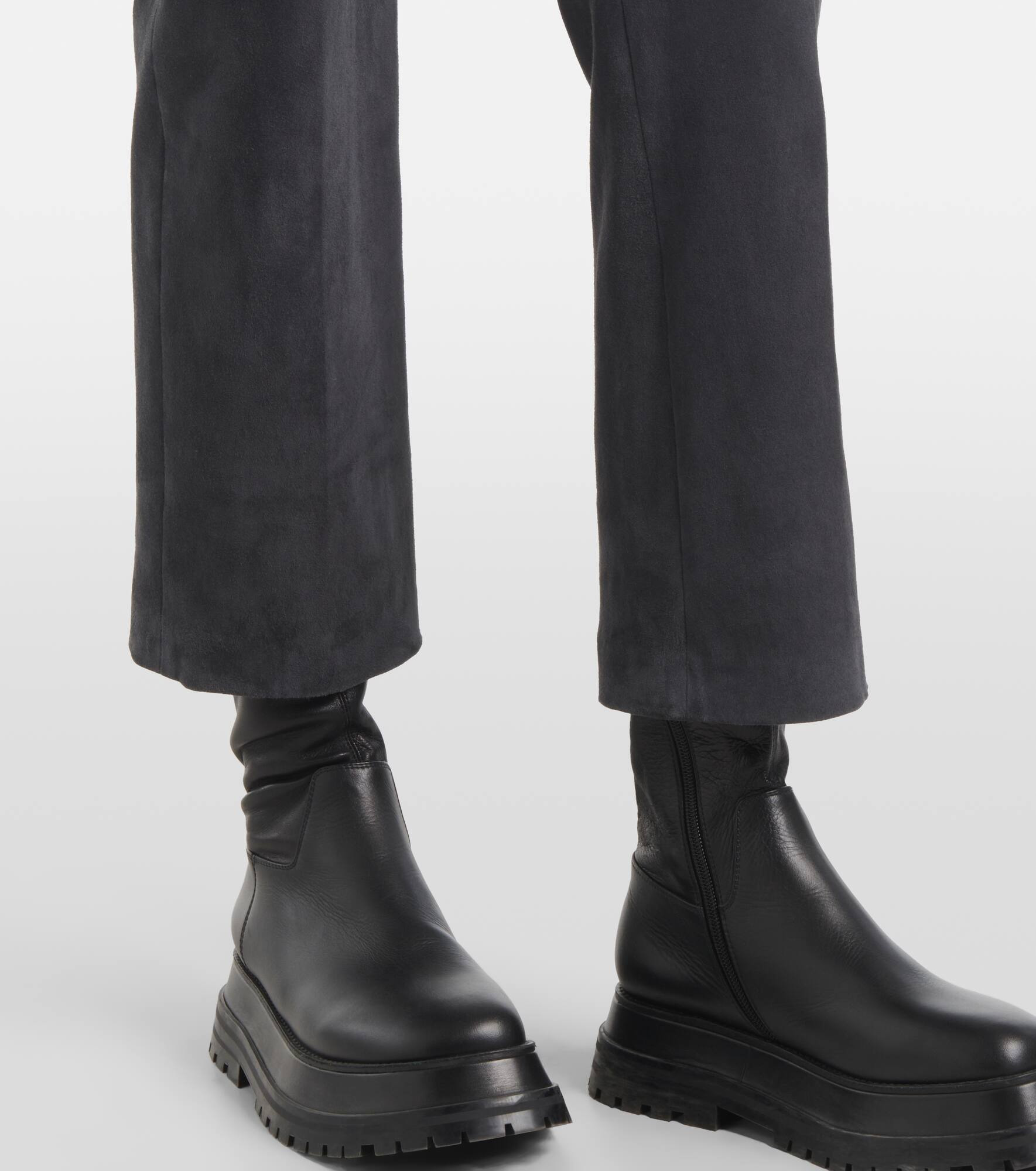 Coleman suede slim pants - 5