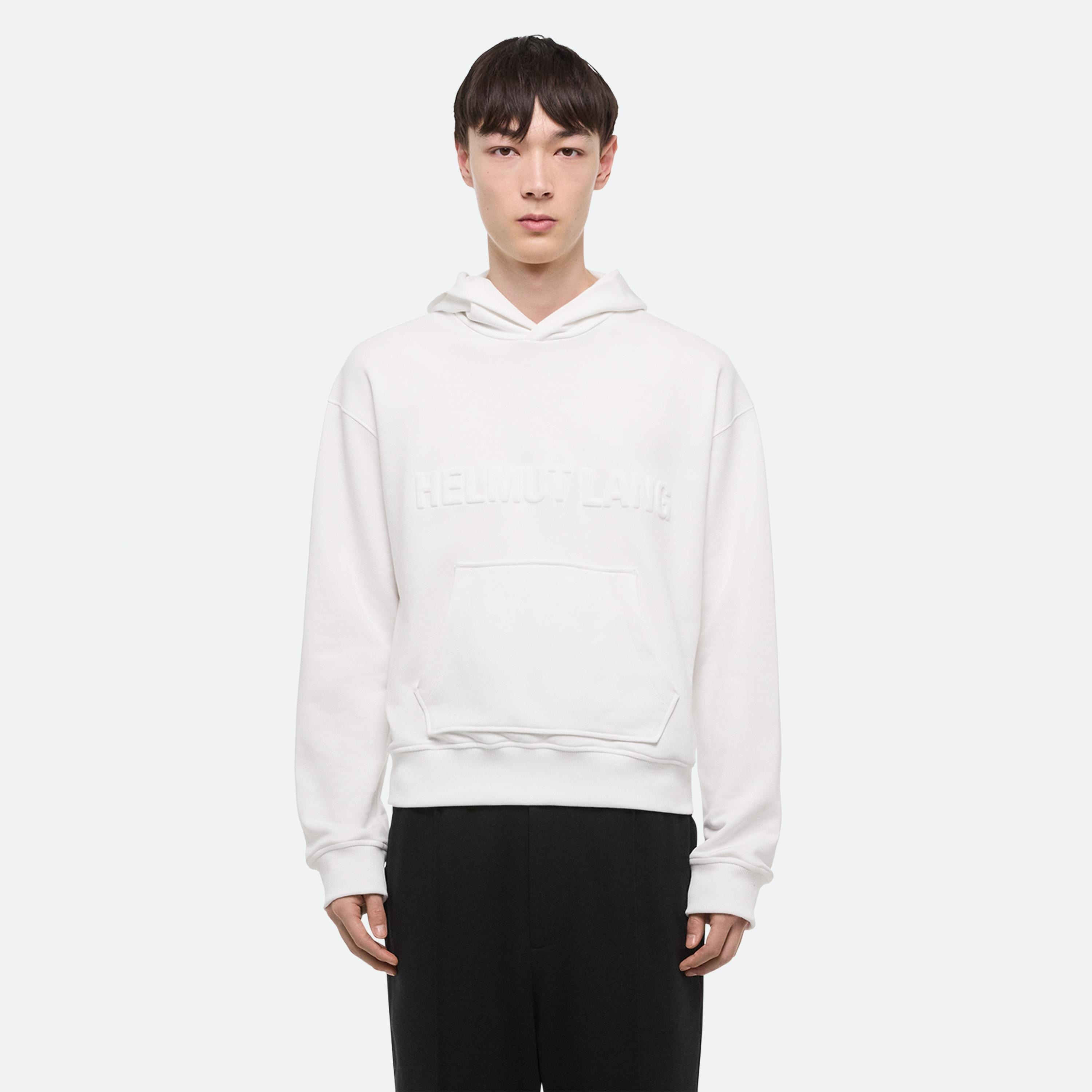 EMBOSSED LOGO HOODIE - 3