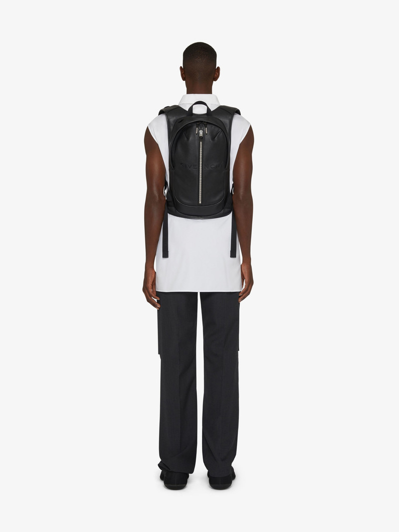 Givenchy G-ZIP COMPACT BACKPACK IN LEATHER outlook