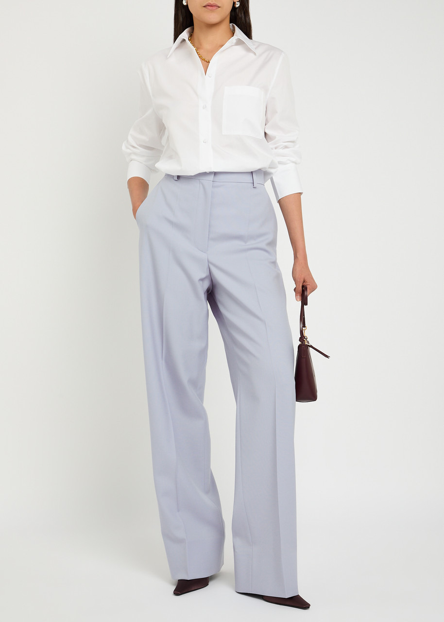 Stella Mccartney Wool-woven Trousers - 4