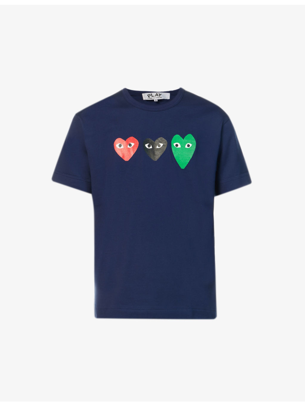 Heart-print cotton-jersey T-shirt - 2