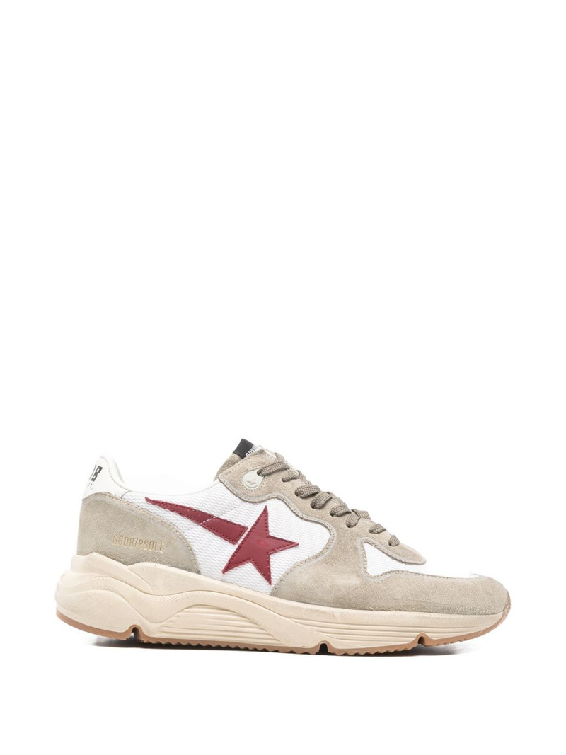 star-appliqué running-sole sneakers 1