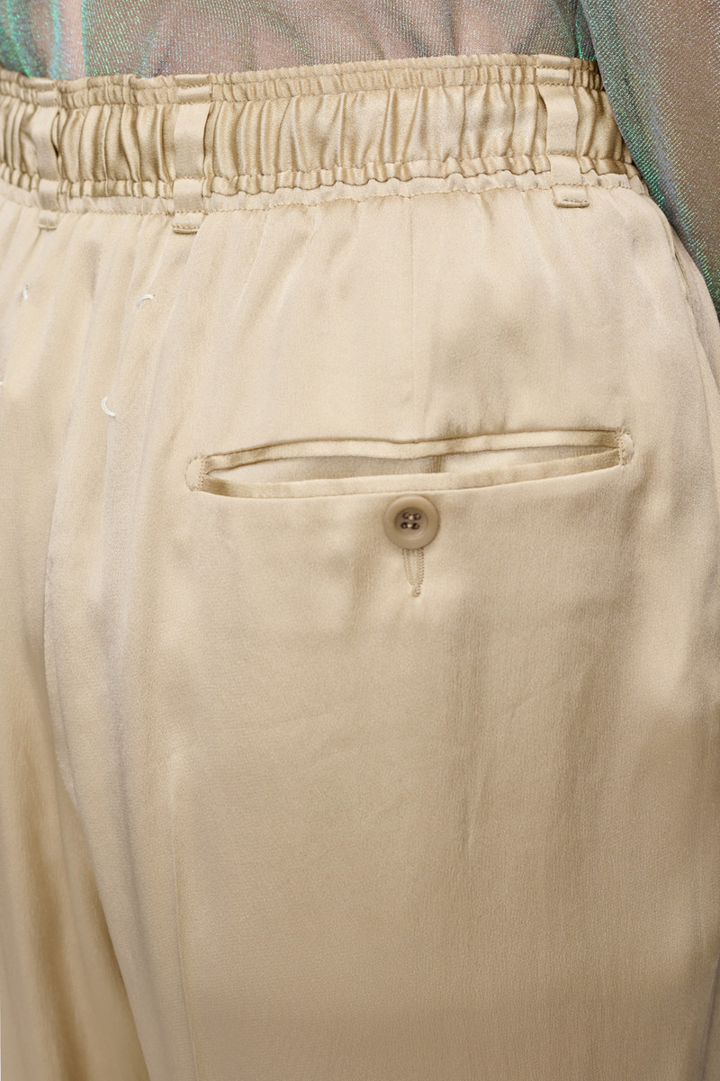 Satin Drawstring Trousers 5