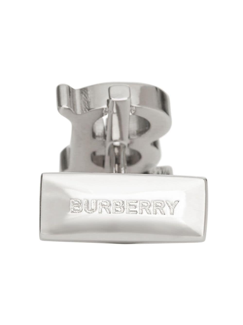 Monogram Motif Palladium-plated Cufflinks - 2