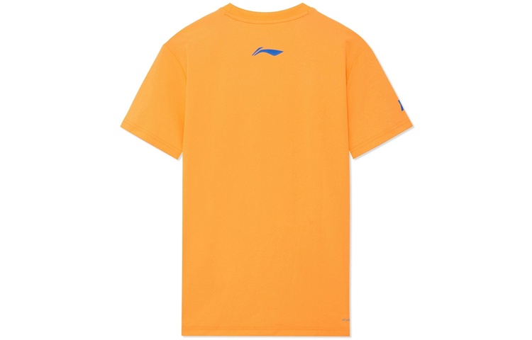 Li-Ning Table Tennis Cartoon Graphic Quick-Drying T-shirt 'Orange' AHSS239-1 - 2