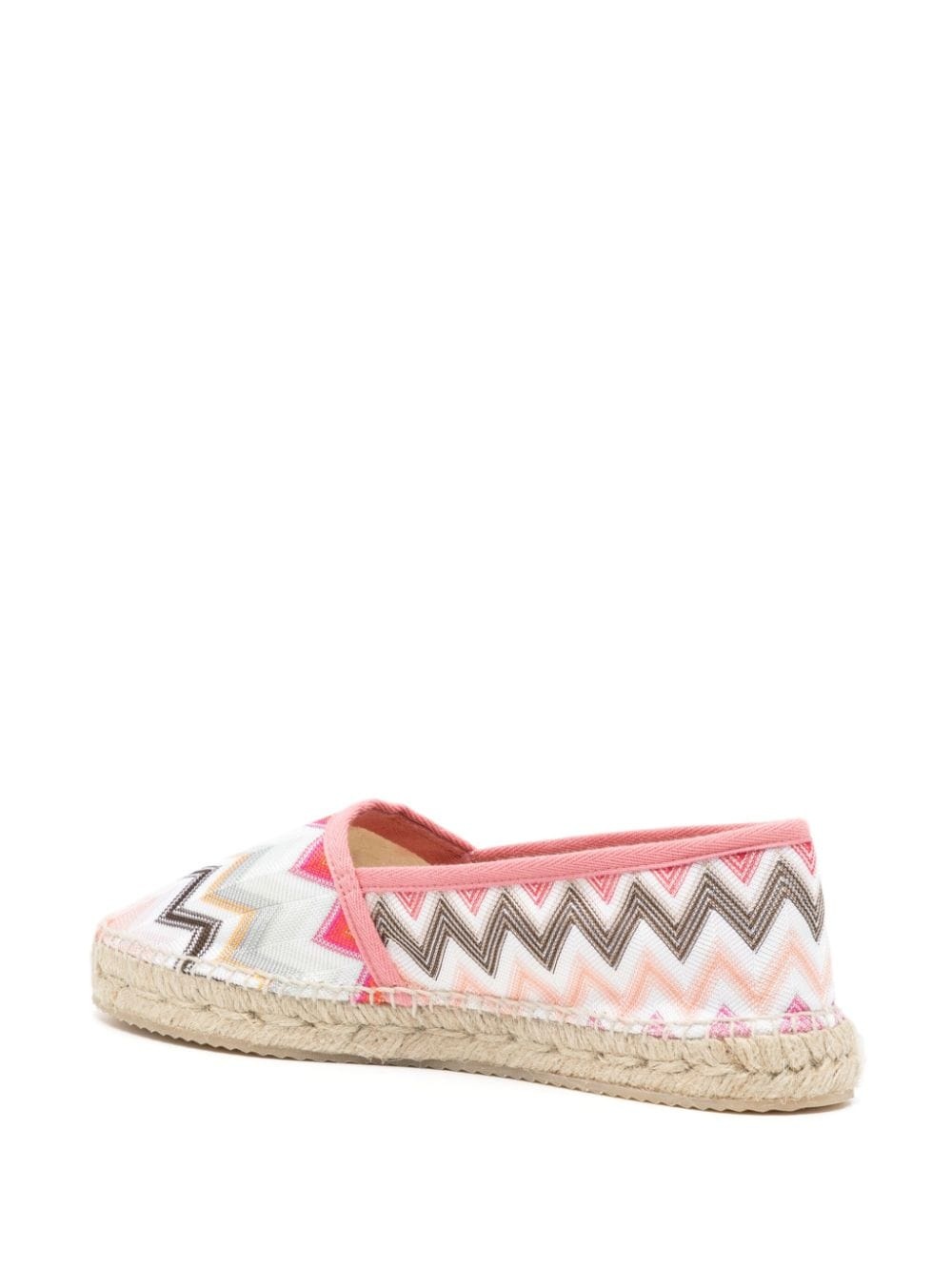 zigzag-pattern espadrilles - 6
