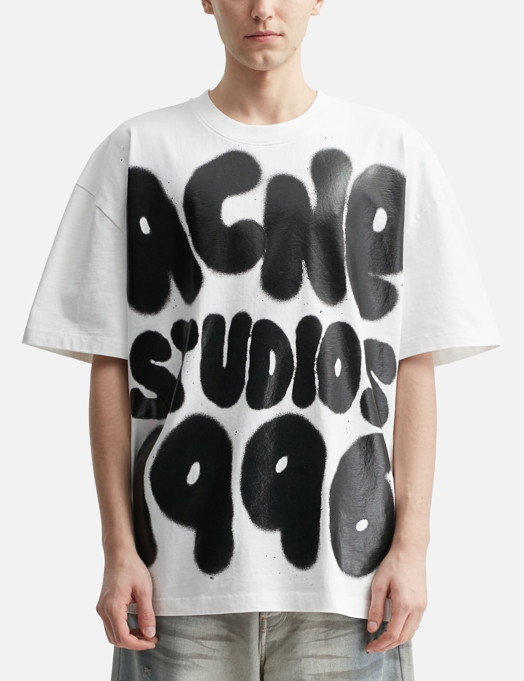 Acne Studios Tシャツ S Acne Studios - Logo T-shirt - Relaxed Fit | HBX - Globally